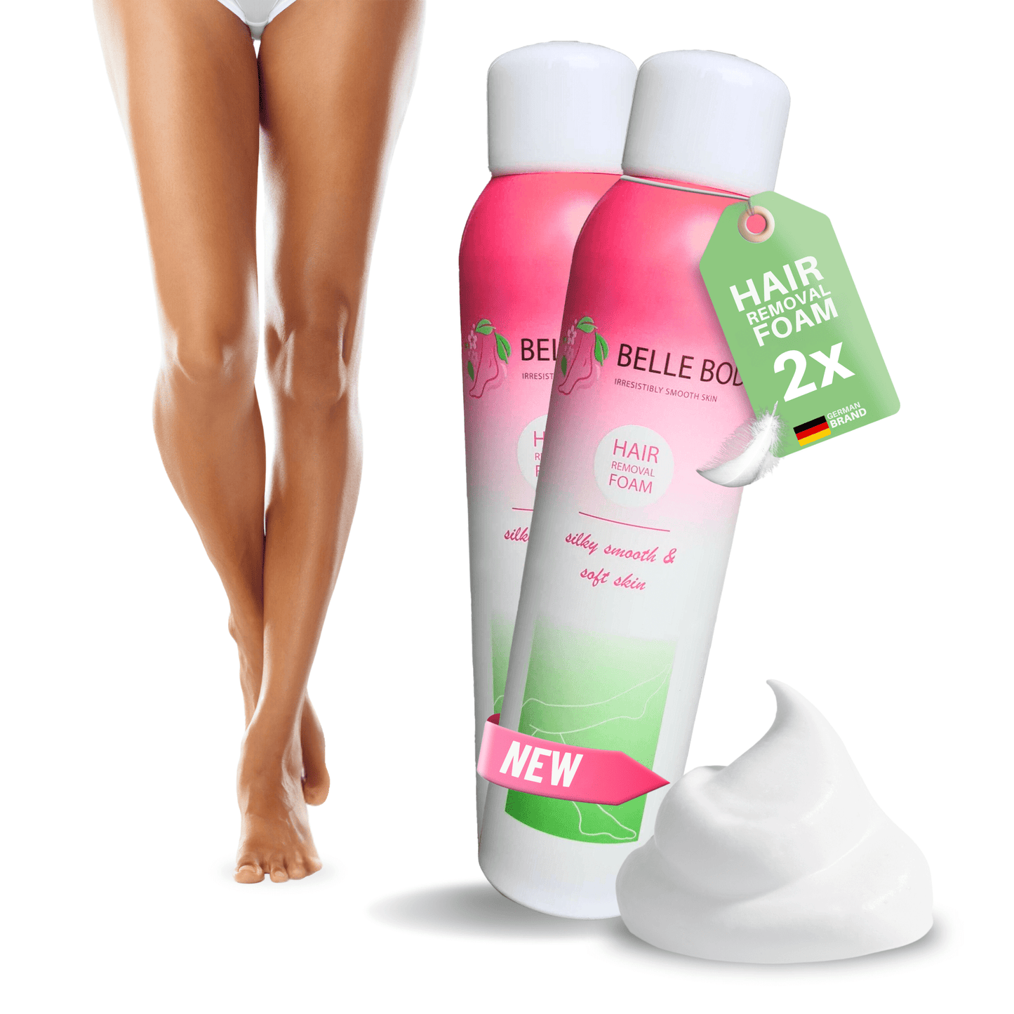 Mousse dépilatoire Belle Body