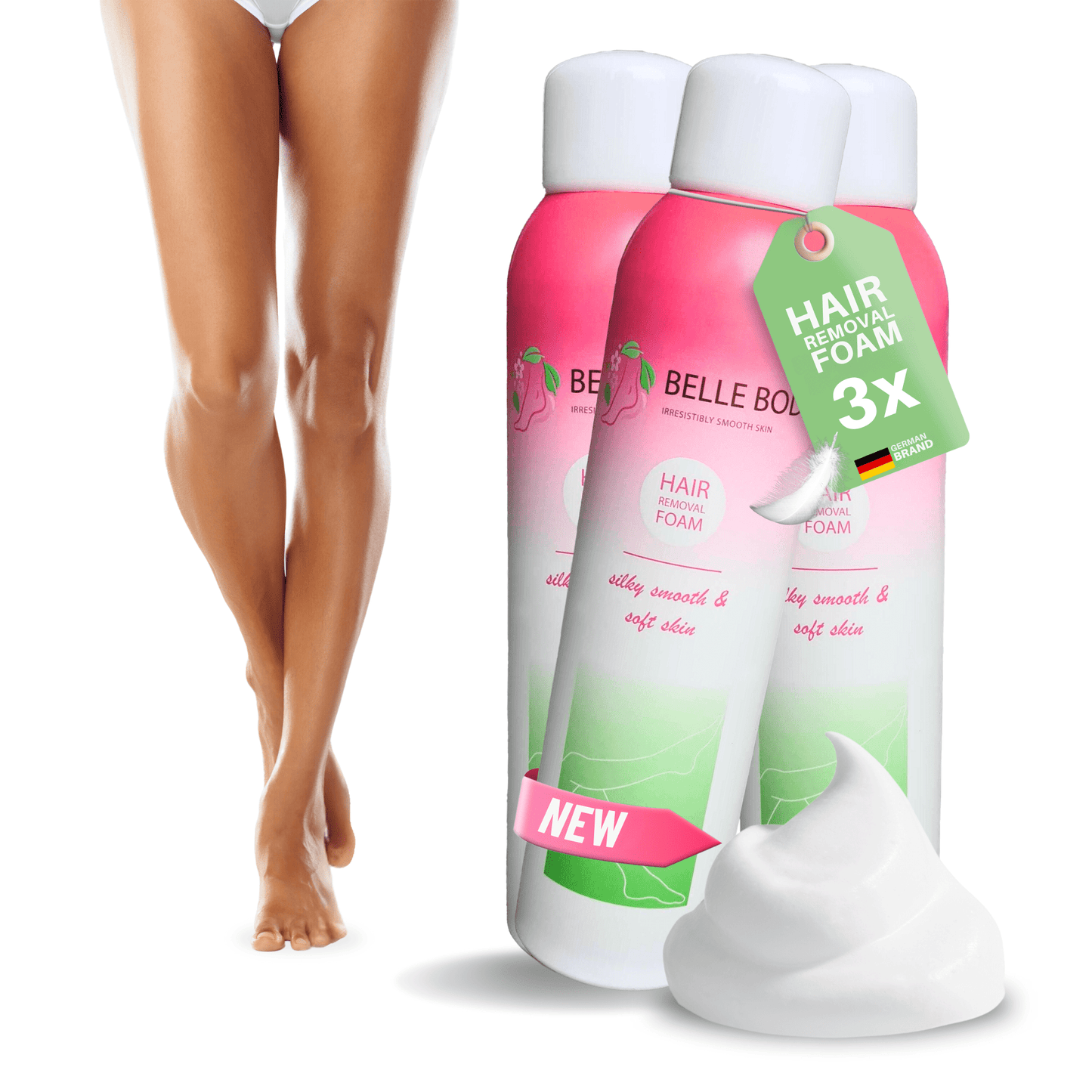 Mousse dépilatoire Belle Body