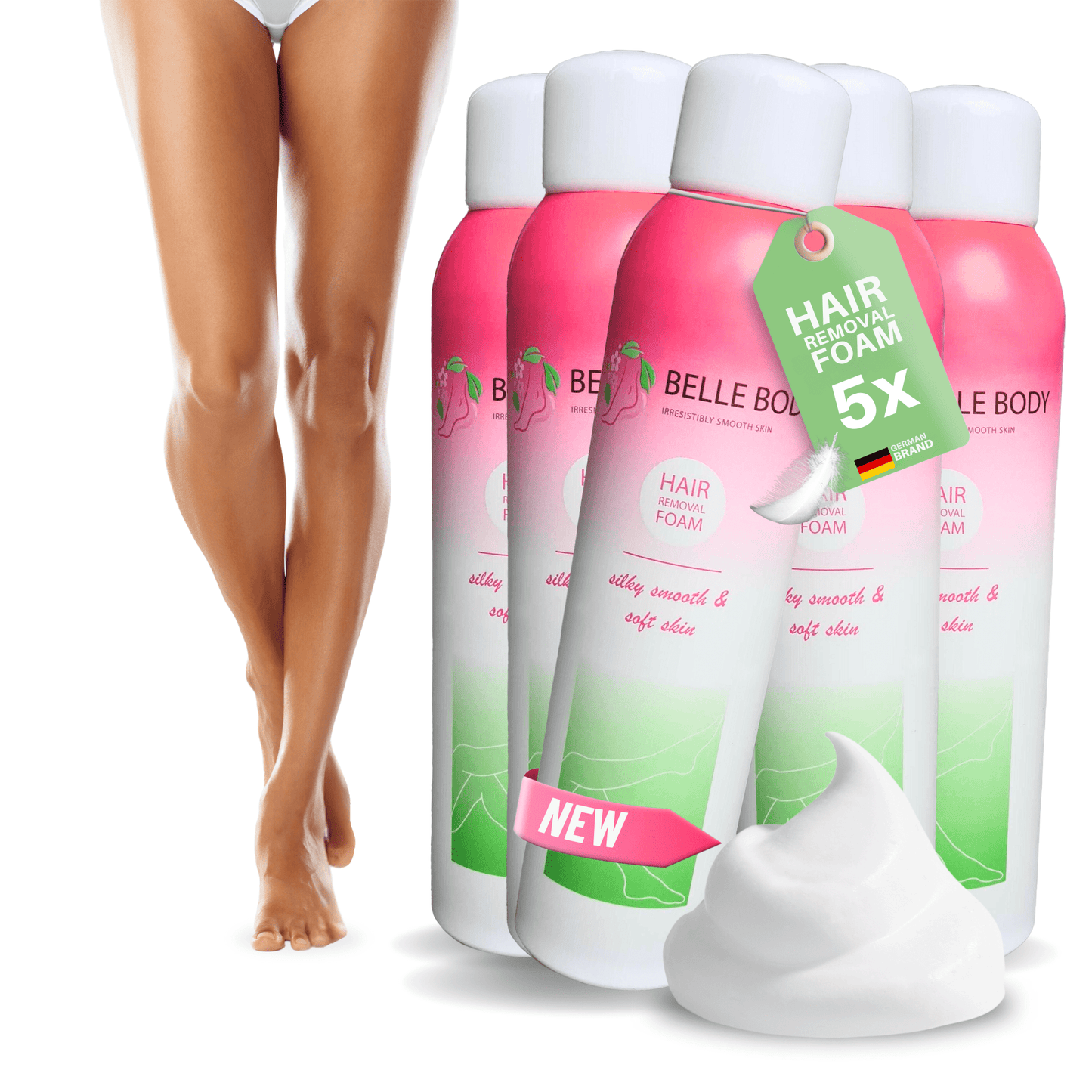 Mousse dépilatoire Belle Body