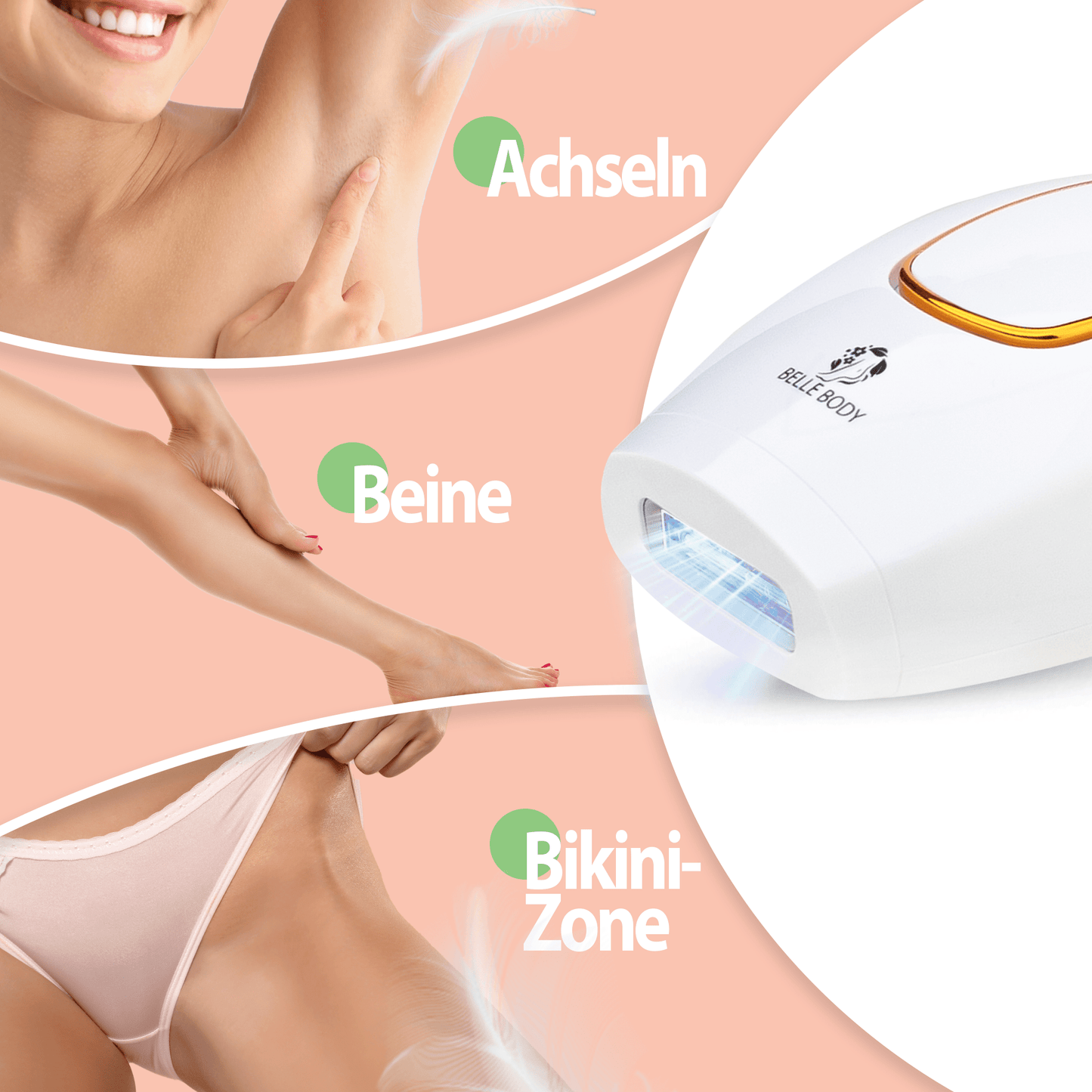 Belle Body IPL Ultra+ et mousse dépilatoire GRATUITE