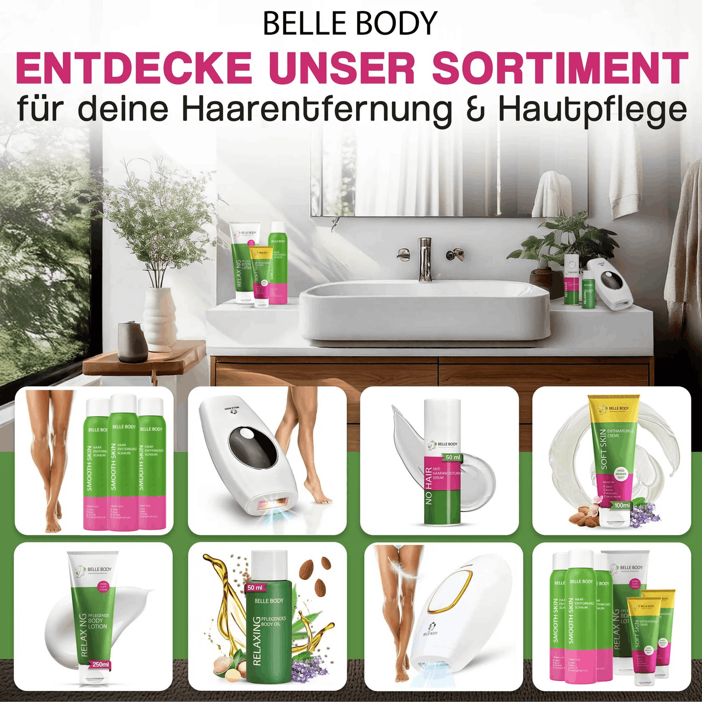 Mousse dépilatoire Belle Body